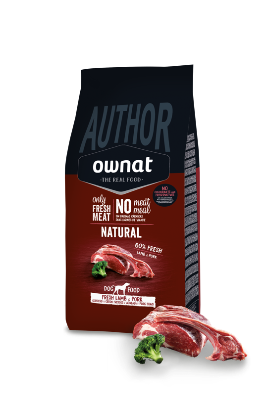 Ownat Author - raw lamb and pork